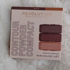 Revolution Contour Powder Compact - Deep Brown Trio